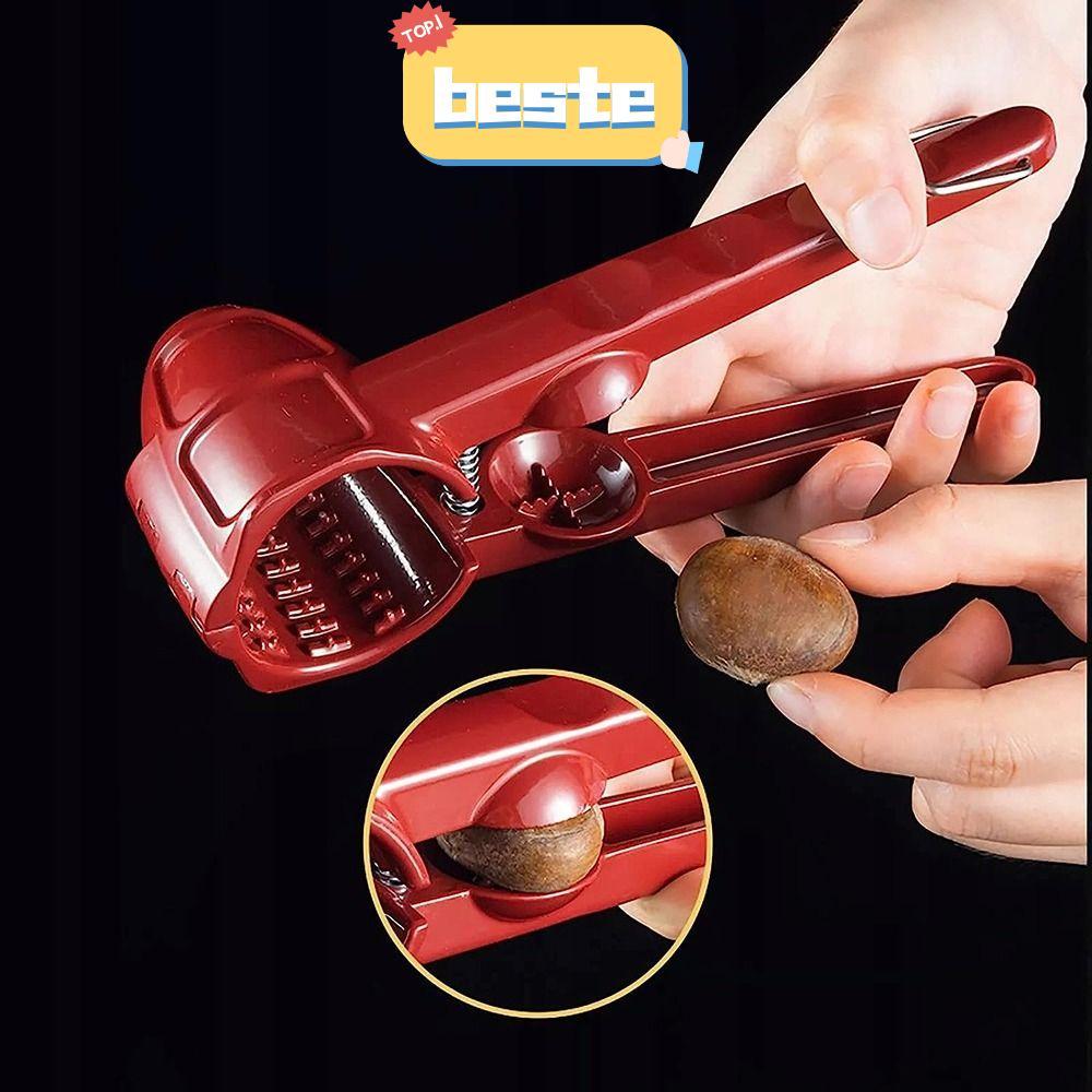 BESTE 1/2 ชิ้น Nut Cracker เครื่องมือ Melon Brazil Nuts Nutcracker Sheller Clip