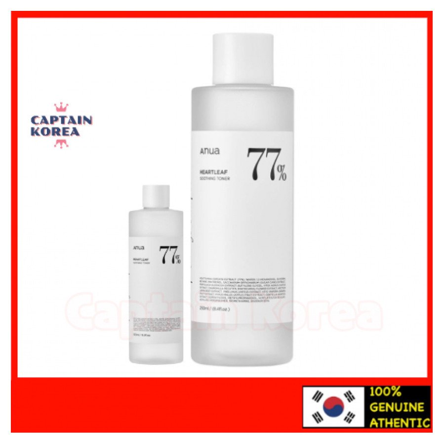 Anua Heartleaf 77% Soothing Toner anua 77 250ml / 40ml