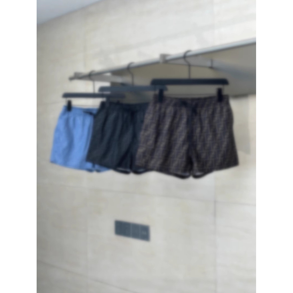 9MIN FEEN New Double F Nylon swimming shorts for men and women, beach casual shorts