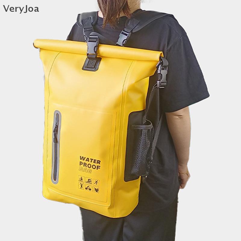 [มาก] กลางแจ้งกันน้ํา Bapa 25L ความจุสูง Drybag กระเป๋าเดินป่า Ba Pa ความจุขนาดใหญ่กระเป๋าตั้งแคมป์ 