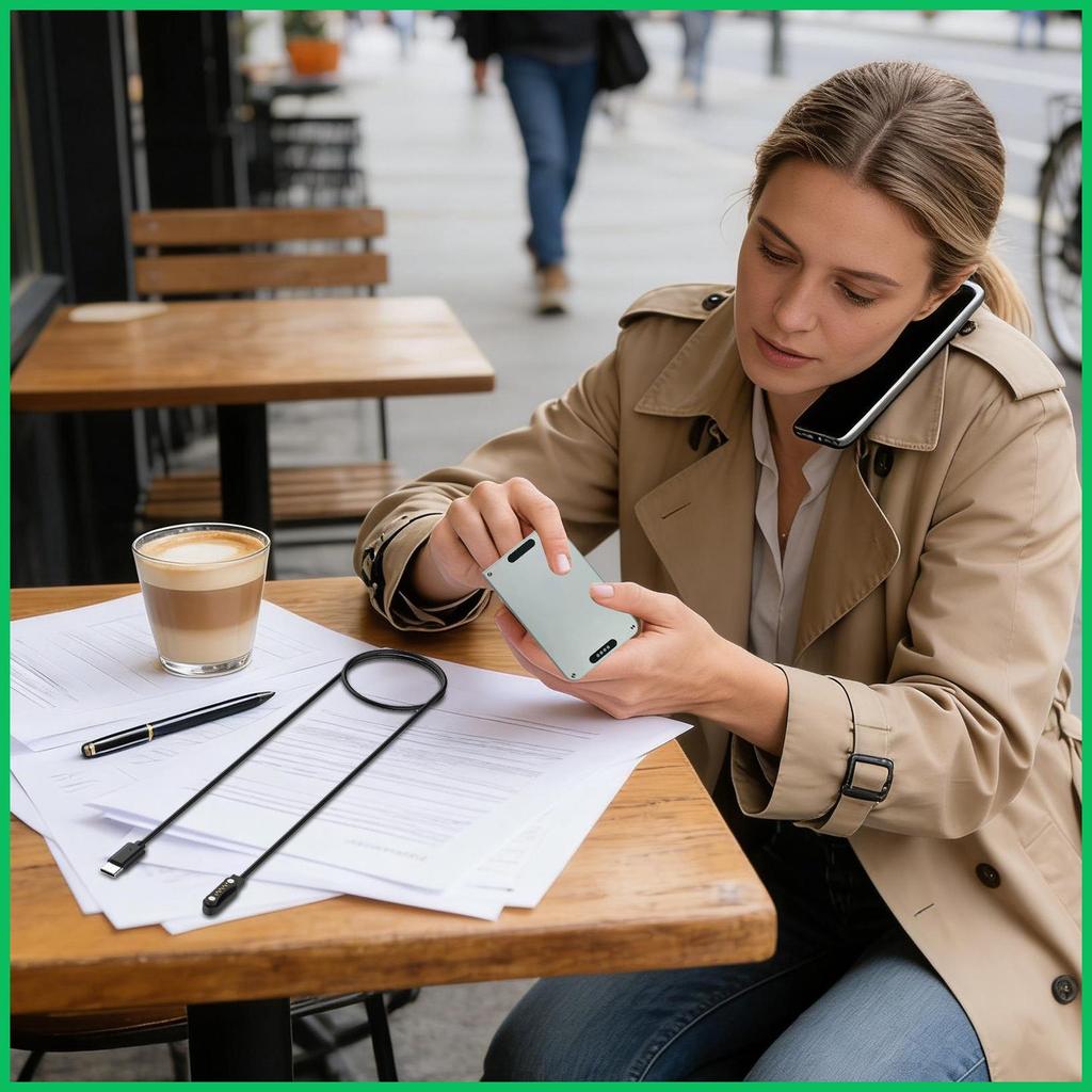 สําหรับ PLAUD Note Pro AI / PLAUD หมายเหตุ AI เครื่องบันทึกเสียงเครื่องชาร์จแม่เหล็กแบบพกพาสาย USB เ