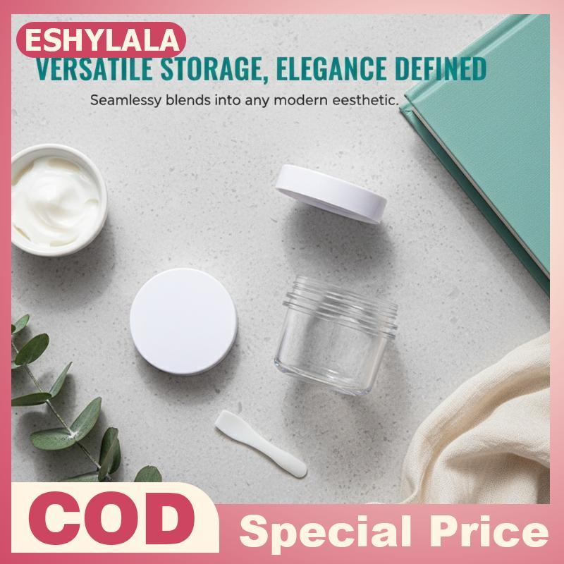 [Bea-t] 1 ชิ้น 100/150/200/300 มล. พลาสติกที่ว่างเปล่าโปร่งใสขวดปากกว้างพร้อมฝาปิดเครื่องสําอางแต่งห