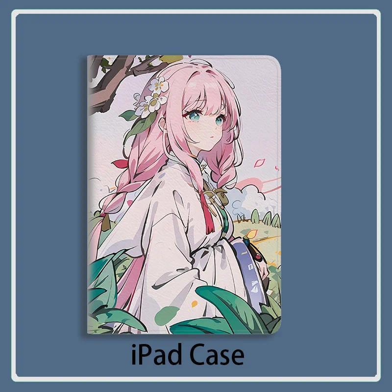 Elysia Honkai Impact Cover Case สําหรับ iPad 10.2 7th 8th 9th 10th Air 2 3 4 Mini 1 2 3 5 6 กรณีซิลิ