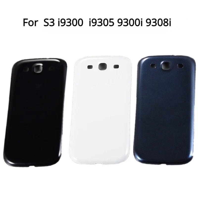 สําหรับ Samsung Galaxy S3 i9300 i9305 9300i 9308i แบตเตอรี่ฝาครอบด้านหลังด้านหลังประตูกรณีเปลี่ยนอะไ