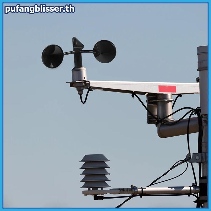 PUSER เครื่องวัดความเร็วลมเซ็นเซอร์ตรวจสอบความเร็วลม 3 ถ้วยเซ็นเซอร์ลมความเร็วเซ็นเซอร์ทิศทางเครื่องวัดอุปทาน