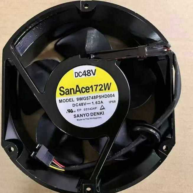 [Radiator] 9WG5748P5HD004 IP68 กันน้ํา 48V 1.62A ต้นฉบับญี่ปุ่น SANYO SANYO พัดลมนําเข้า