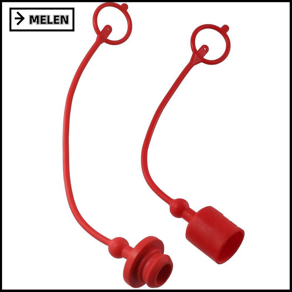 MELEN ไฮดรอลิก Coupler ฝาปิดกันฝุ่น, 1/2 พลาสติก ISO-B ฝาครอบกันฝุ่นไฮดรอลิก, พร้อมแหวนระบุตัวตน, ท่
