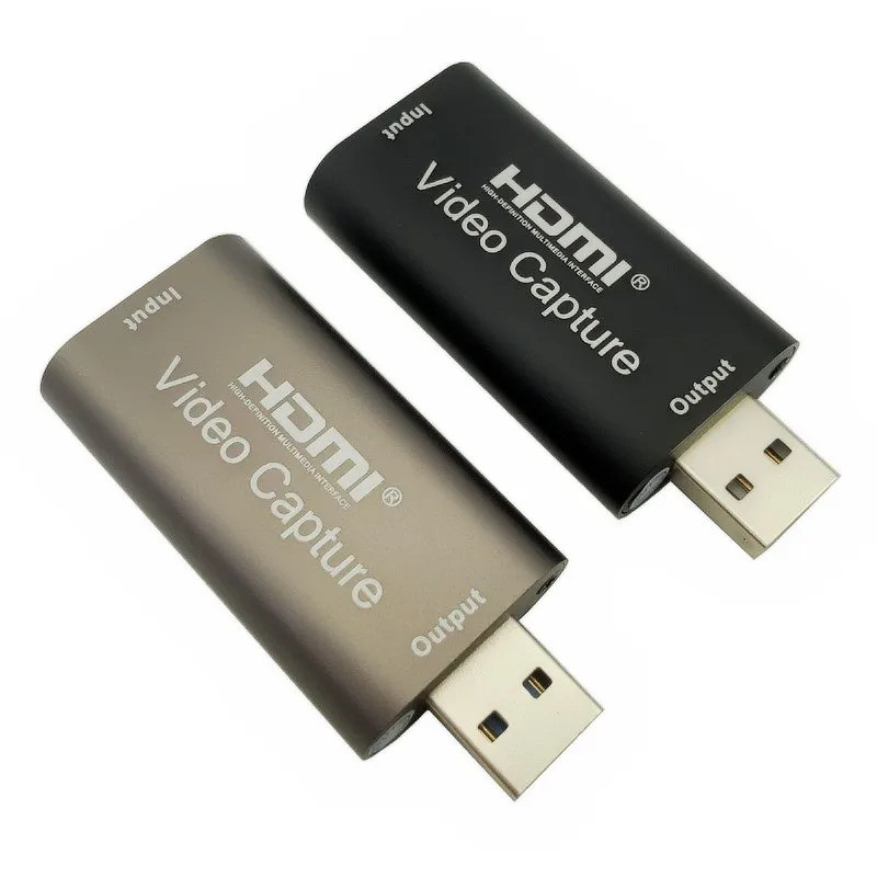 HMDI การ์ดจับภาพวิดีโอ USB 3.0 2.0 HDMI Video Grabber Recorder กล่อง fr PS4 เกม DVD กล้องวิดีโอ HD ก
