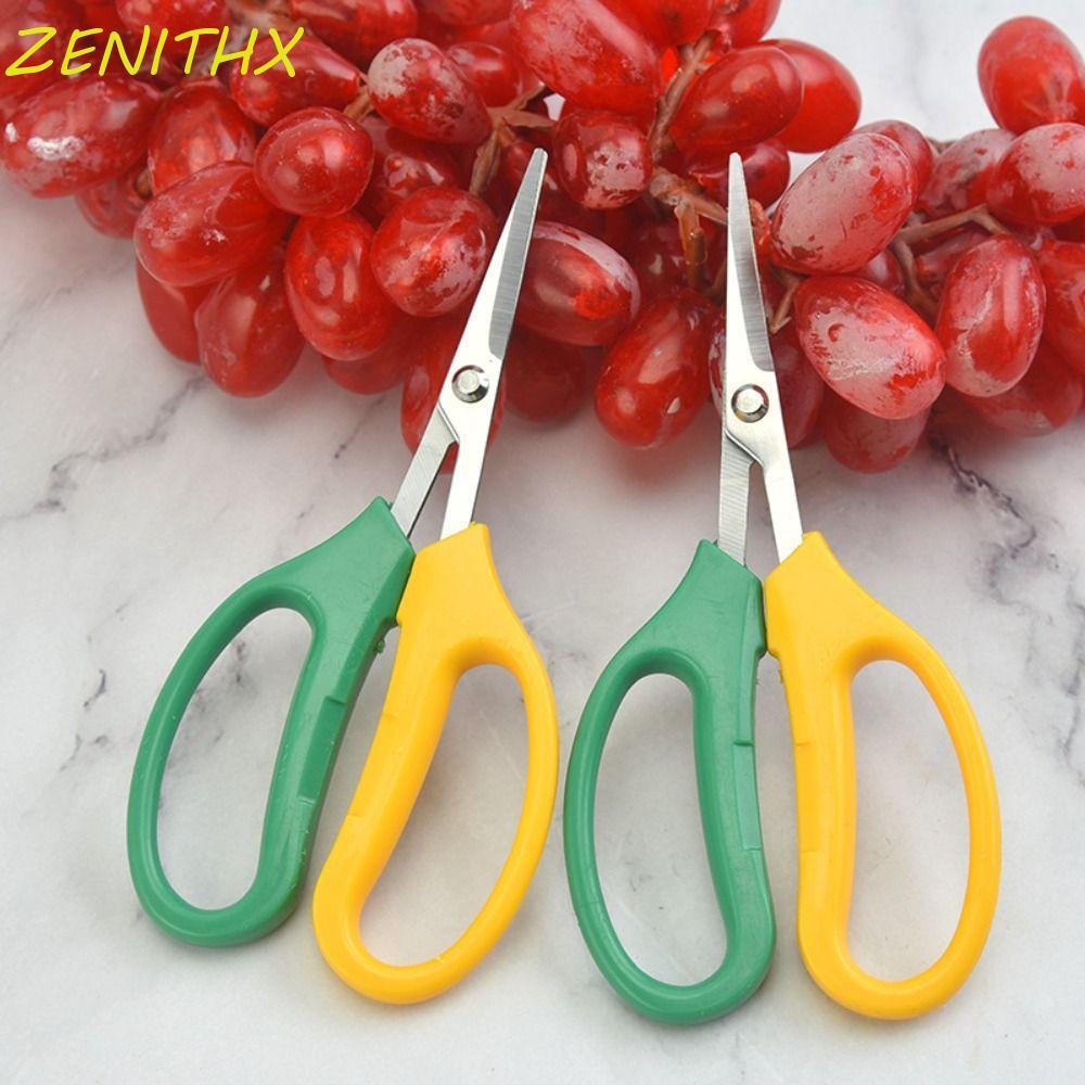 ZENITHX กรรไกรตัดแต่งกิ่ง,ประหยัดแรงงาน Sharp Garden กรรไกร, Professional Rare Pruners สองสีองุ่นกรร