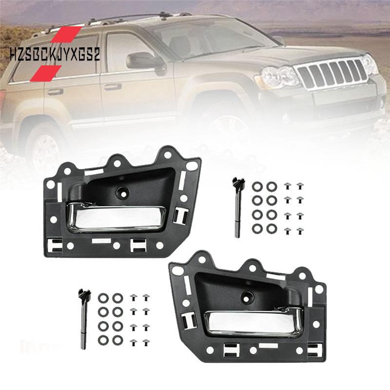 Hzsbckjyxgs21Pair ด้านหน้าซ้ายขวาภายในมือจับประตู Trim ดึง 1JV461J3AA 1JV471J3AA สําหรับ Grand 2005-