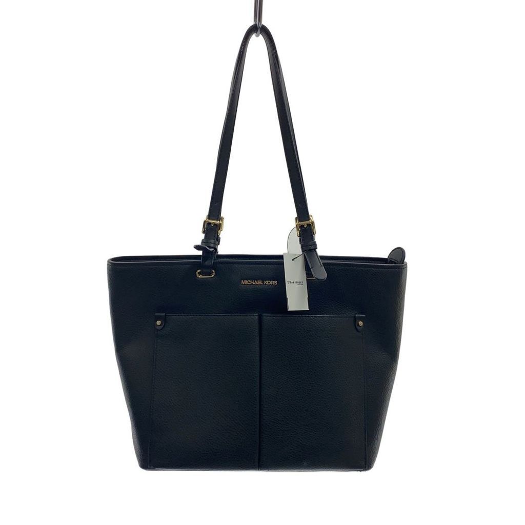 MICHAEL KORS Tote Leather BLK 35F3GTVT8B Direct from Japan Secondhand
