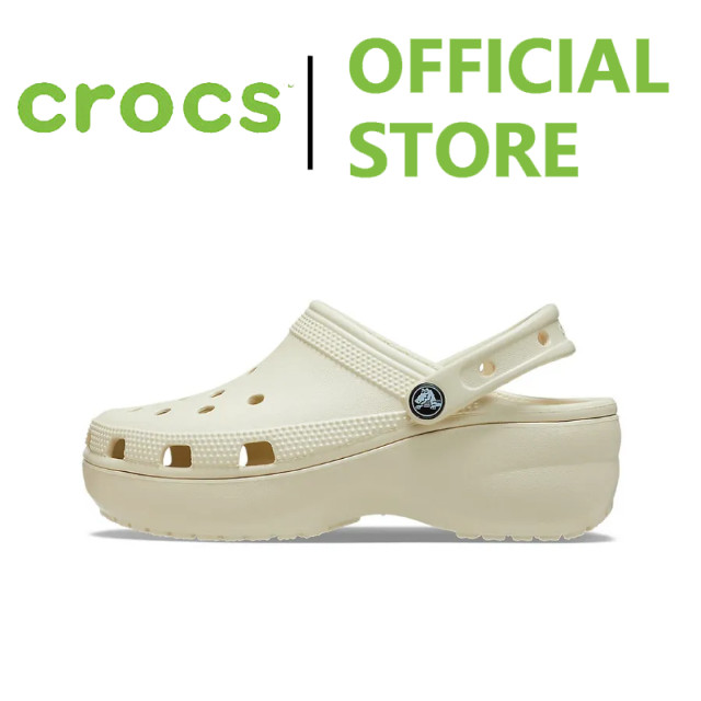 รองเท้า CROCS Platform clog รองเท้าหัวโต crocs รองเท้าแตะ หญิง CLASSIC CLOG  รองเท้าหัวโตผญ crocs of