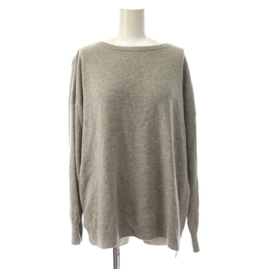 UNITED ARROWS green label relaxing Sweater Knit gray Rose Long sleeves Direct from Japan Secondhand
