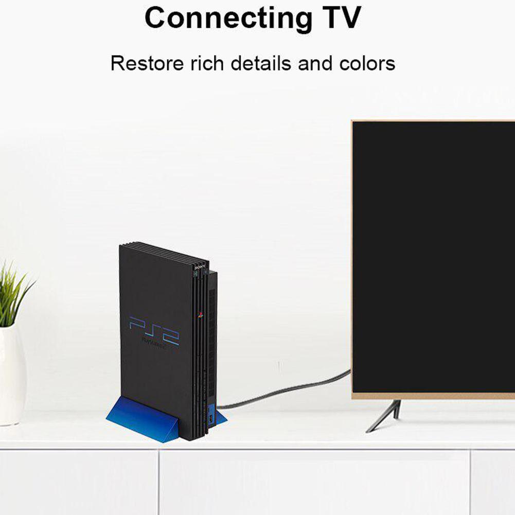 สายเคเบิลเหมาะสําหรับ Ps2 โฮสต์ Av สาย Ps2 Audio Video Rgb สายความละเอียดสูง 1.8m Ps2av K9k8