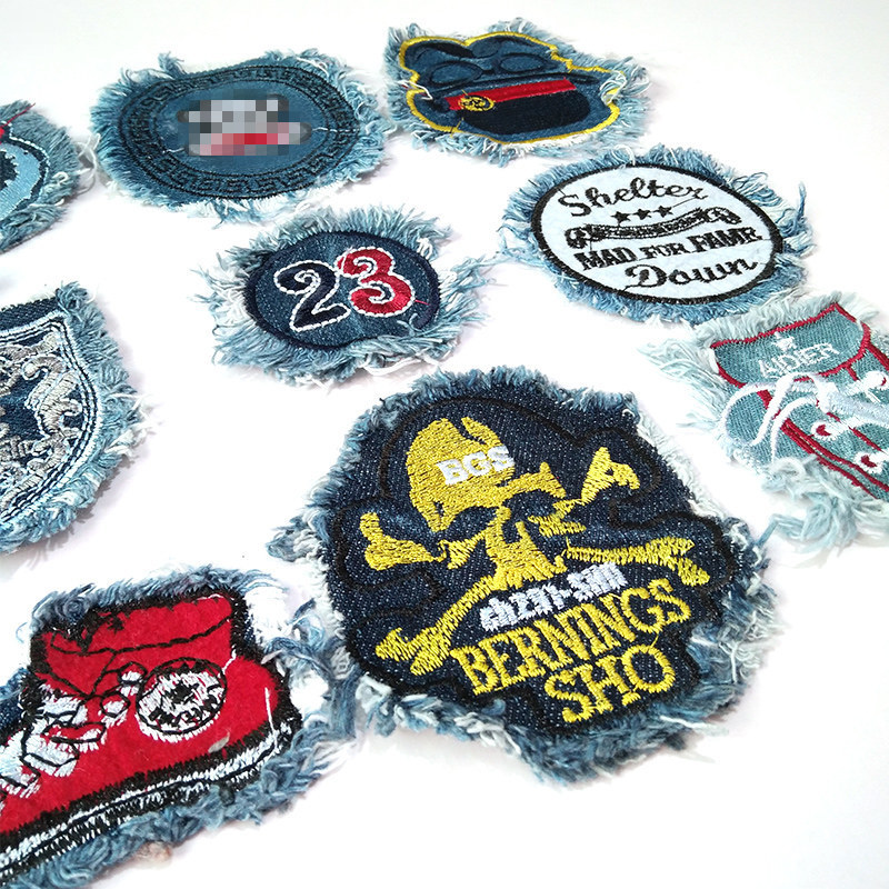 Patch Badge ซ่อมตะเข็บ Patch Patch Ripped กางเกงยีนส์ Patch เสื้อผ้าเข่าผ้าซ่อมกางเกงเสื้อผ้า Patch 