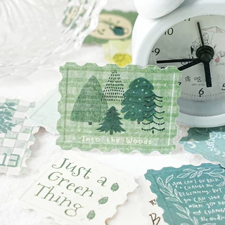 Journamm 20pcs กระดาษสติกเกอร์ตกแต่งสําหรับตกแต่ง Junk Journal Scrapbooking อุปกรณ์กระดาษสติกเกอร์ตกแต่ง