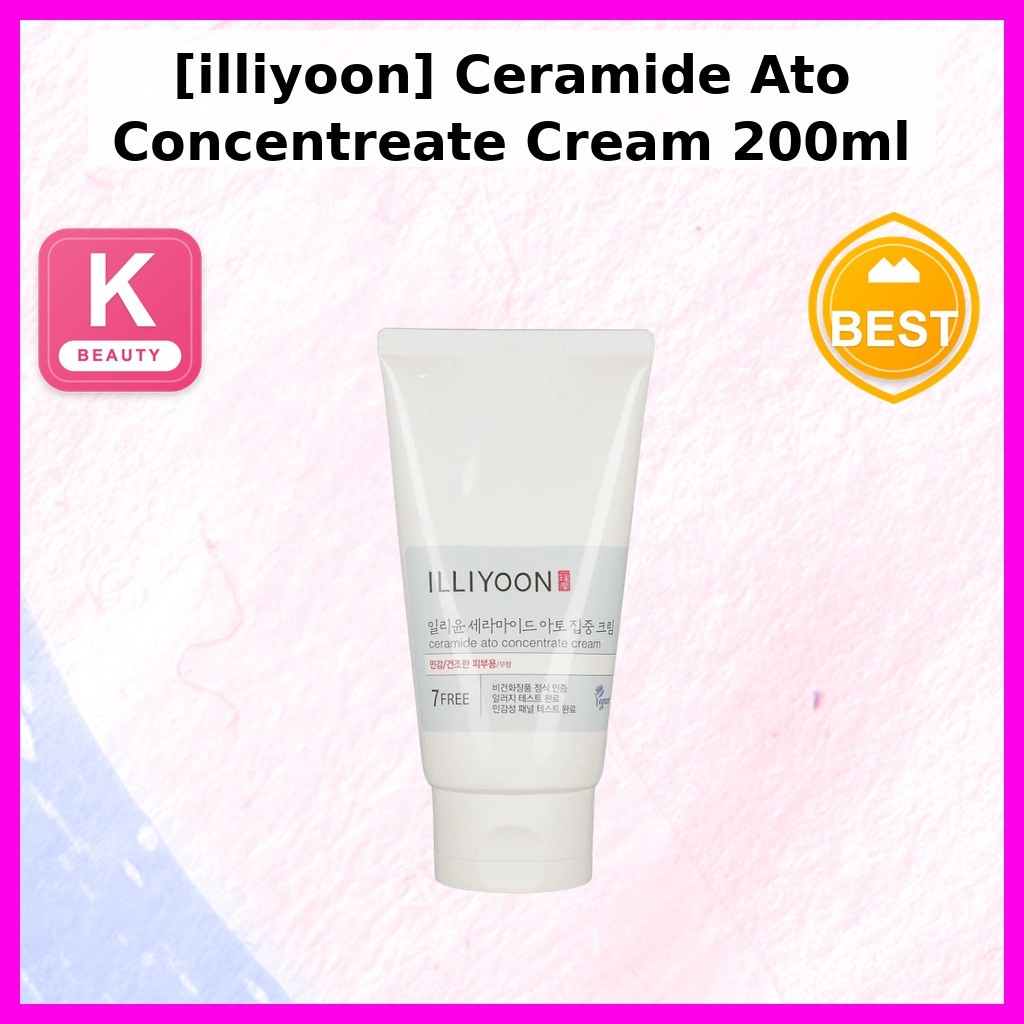[illiyoon] Ceramide Ato Concentrate Cream 200ml / Korean Moisturizer / Ceramide Enriched / ของแท้ 10
