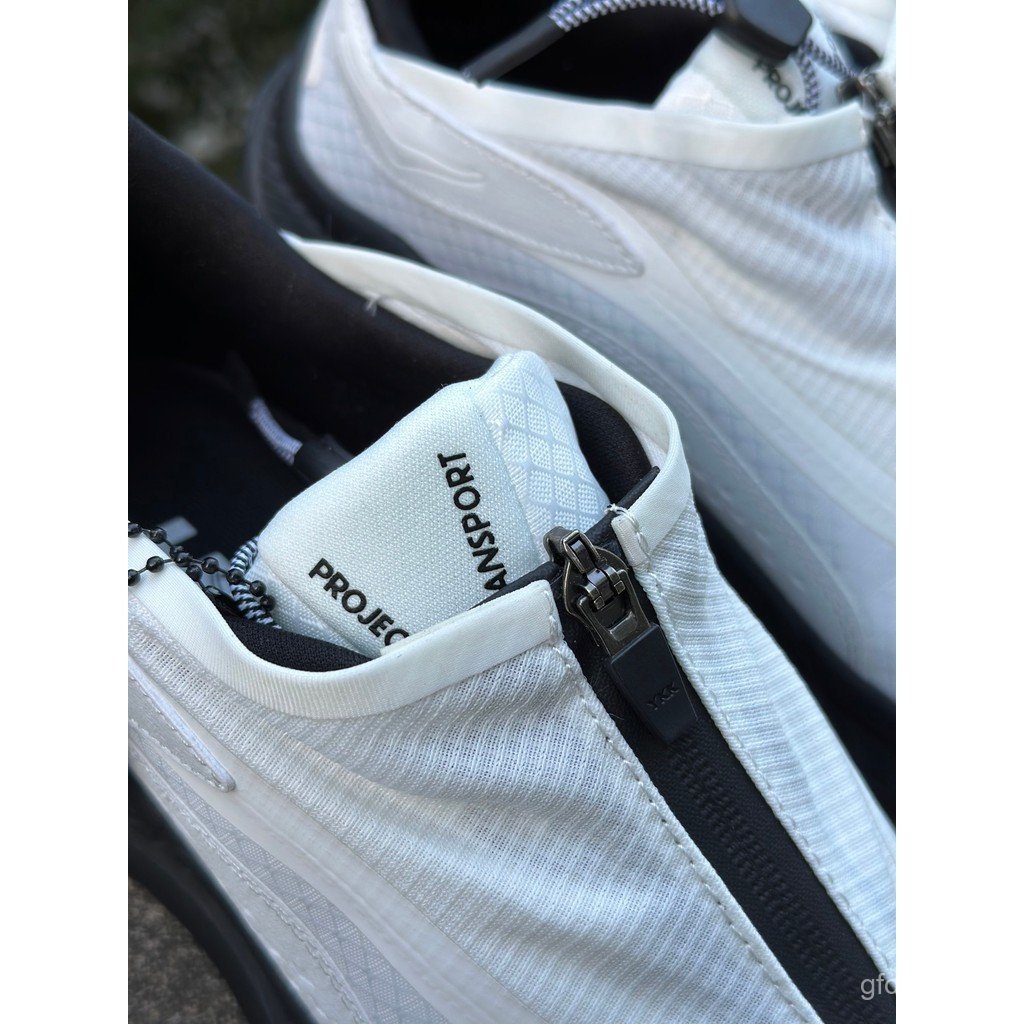 HOKA PROJECT TRANSPORT Trail Running Shoes รองเท้าวิ่งกลางแจ้งแบบ laceless Unisex ราคา ถูกที่สุด ดีลบีเคเค แกลเลอรีภาพที่ 3