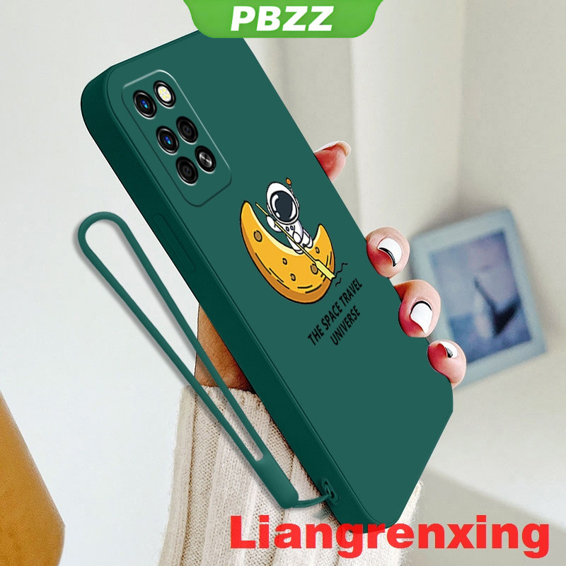 PBZZ เคส infinix note 10 pro infinix note 10 เคสโทรศัพท์มือถือ ซิลิโคนนิ่ม กันกระแทก ลายนักบินอวกาศ สําหรับ infinix note 10 pro infinix note 10 YTXJY01 น่ารัก ลายการ์ตูน กันกระแทก