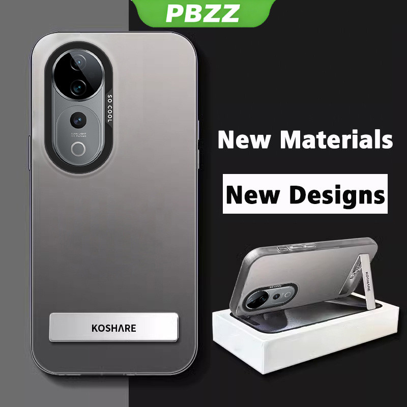 PBZZ สําหรับ VIVO V40 PRO 5G 2024 VIVO V40 5G V50 5G เคสโทรศัพท์ hard กรณี TPU Protector กันกระแทกออกแบบใหม่ความงามผู้ถือ CYCBZJ03