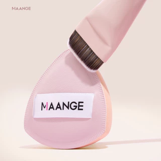 MAANGE แปรงทารองพื้น ความต้องการ รองพื้นพัฟแบบใช้คู่แบบเปียกและแห้งโดยเฉพาะแปรงเสริมความงามแบบแบน
