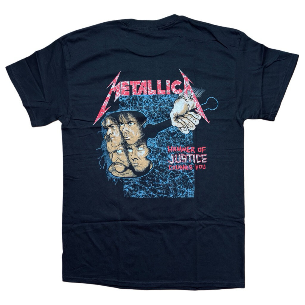 เสื้อวง METALLICA – AND JUSTICE FOR ALL T-SHIRT (BLACK) ลิขสิทธิ์แท้ UK ราคา ถูกที่สุด ดีลบีเคเค แกลเลอรีภาพที่ 3