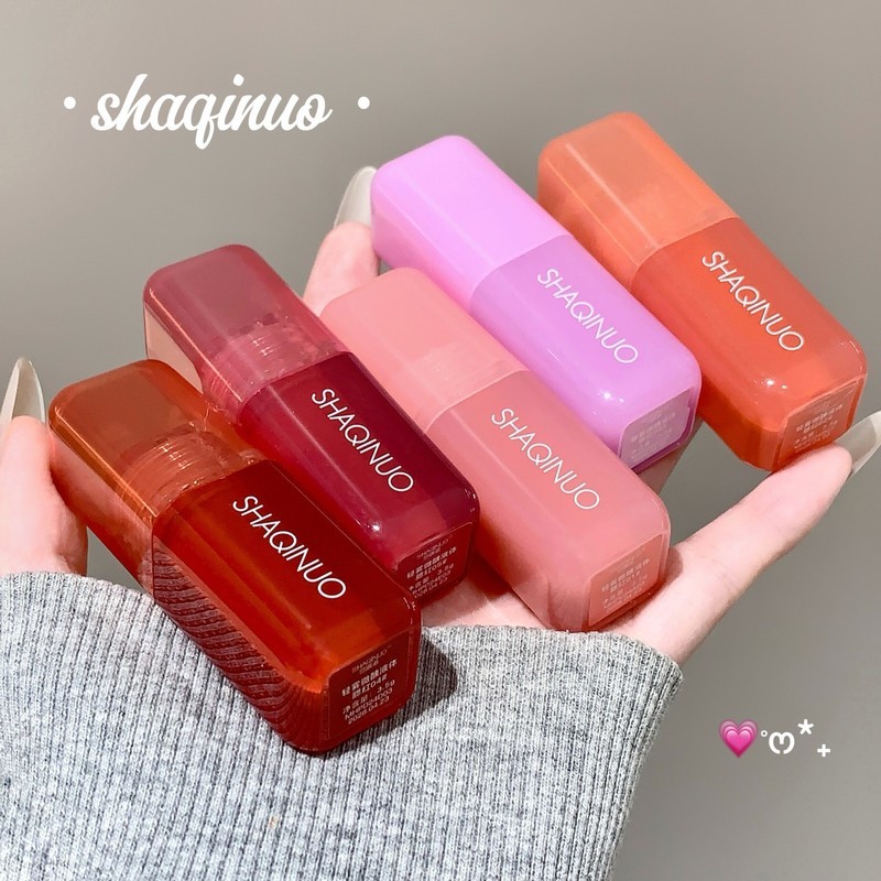 SHAQINUO轻雾微醺液体腮红水润纯欲韩系显白元气不易脱妆细闪腮红3.17SHAQINUO Light Mist Slightly Drunken Liquid Blush, Moisturiz, 