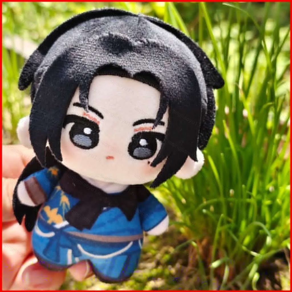 HQ WHERE WINDS MEET JiangYan ตุ๊กตาผ้าฝ้าย 10 ซม. จี้กระเป๋าเป้สะพายหลังของขวัญวันเกิดสําหรับเด็ก