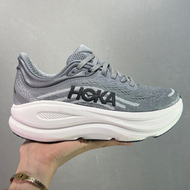 FXFK 2025NO.1 Hoka Bondi 9 รองเท้ากีฬาผู้ชายและผู้หญิง Hoka Bondi 8 รองเท้าวิ่ง 1162011-GCTC