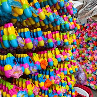 กิ๊บติดผมสงกรานต์ ทรงปืนฉีดน้ำติดดอกไม้ (ปืนสามารถฉีดน้ำได้)…