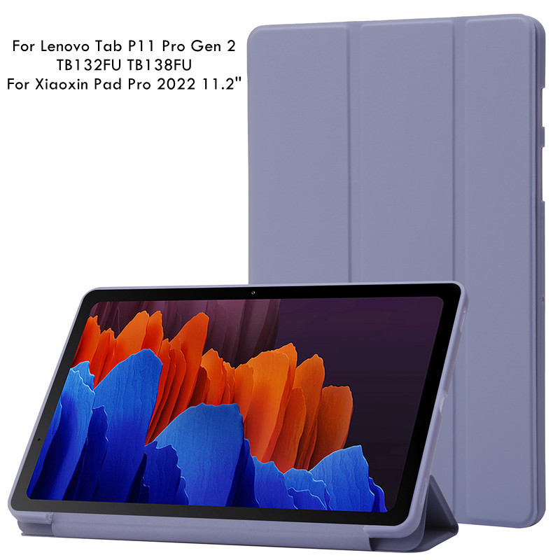กรณีแท็บเล็ตสําหรับLenovo Tab P11 Pro Gen 2 11.2 นิ้วTB132FU TB138FU Soft SiliconสําหรับXiaoxin Pad 