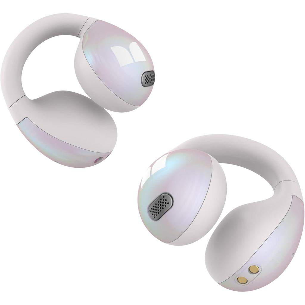 หูฟัง Monster Open Ear AC600, หูฟังไร้สาย Bluetooth 5.4 พร้อมไฮไฟสเตอริโอ, หูฟัง Clip-On พร้อมการโทร