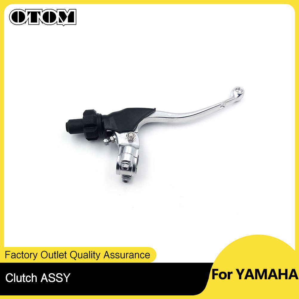 O-Otom ชุดก้านคลัทช์มือจับแบบปรับได้ชุดปลอกยางกันฝุ่นสำหรับรถจักรยานยนต์ยามาฮ่า YZ85 YZ125 YZ250F YZ