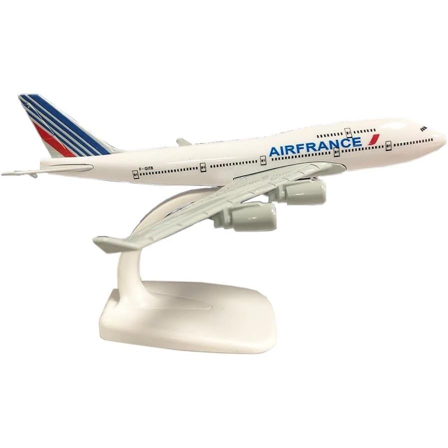 1/400 โบอิ้ง 747 โลหะอัลลอย Diecast เครื่องบินรุ่น (Air France B747)