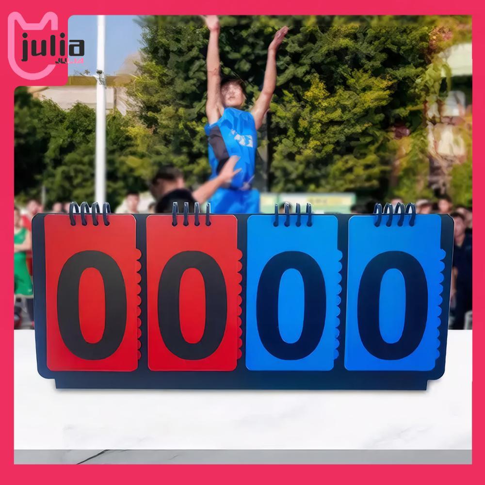 Score Keeper Manual Score Flip Cards Score Counter สําหรับบาสเกตบอลฟุตบอลวอลเลย์บอลเทนนิสกีฬา