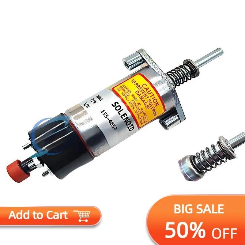 เหมาะสําหรับอุปกรณ์เสริมรถขุด CAT E330b E330c 330dflameout Solenoid วาล์วสวิทช์ 155-4653 Flameout