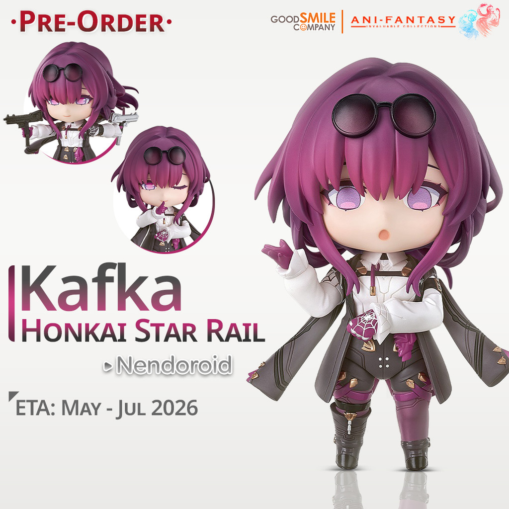 PO (ETA) : พ.ค. - จูล 2026 | Good Smile Nendoroid Kafka ฟิกเกอร์ Chibi น่ารัก (รางดาว Honkai)