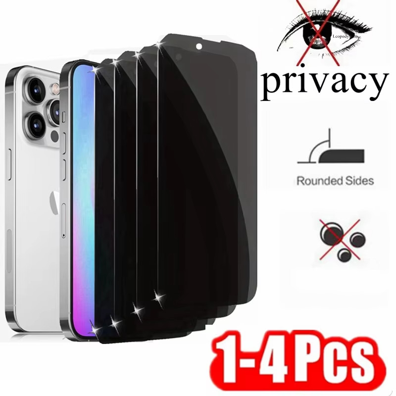 ฟิล์มกันรอยแบบเต็มจอพร้อมฟังก์ชันกันเสือก สำหรับ iPhone 17 Pro Max, 16 15 14Pro Max 13Pro Max 12Pro Max 11Pro Max