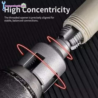 Kamembetbg Thread Integrated Internal & External Threading Tool สว่านไฟฟ้าpatible PVC Threader Kit TH