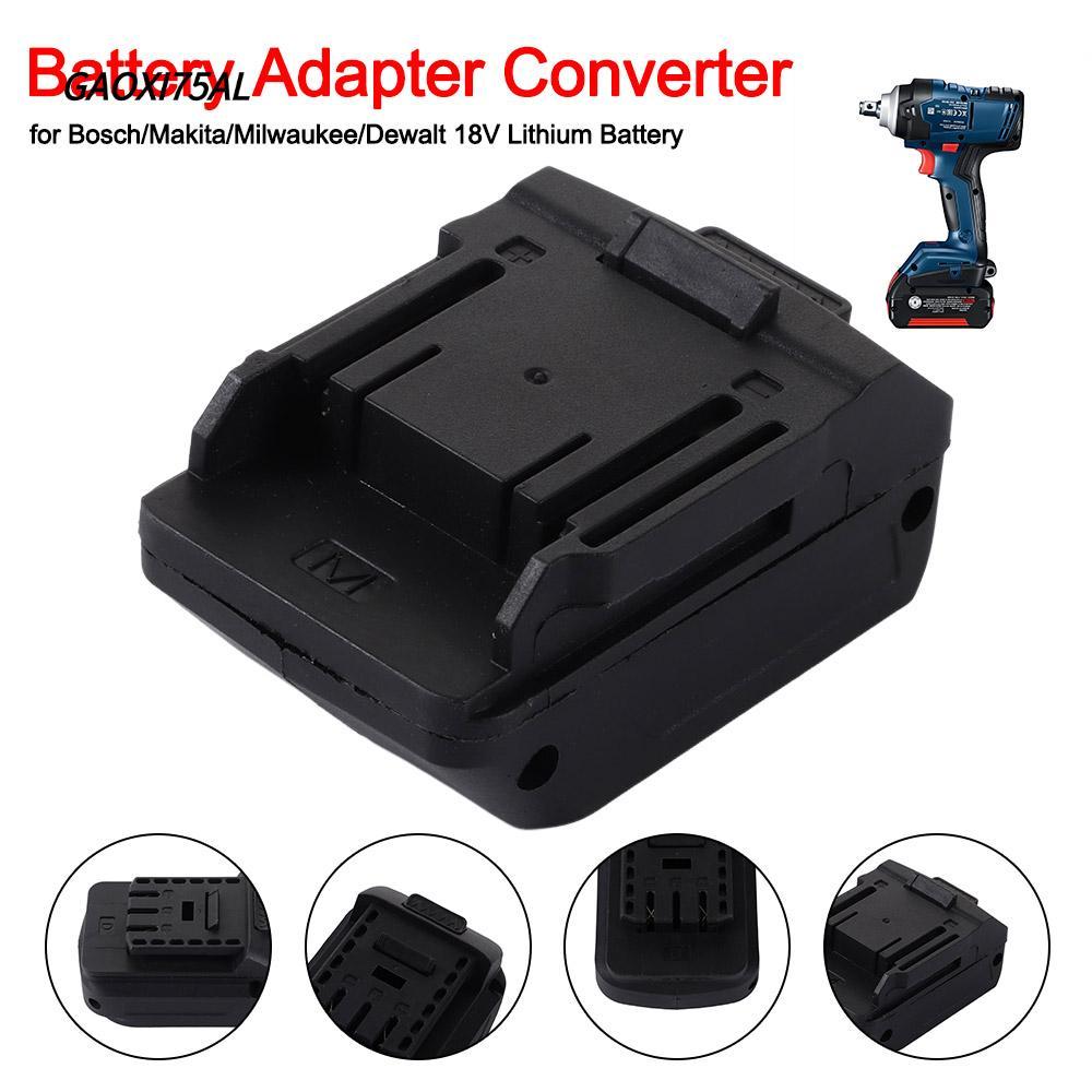 อะแดปเตอร์แบตเตอรี่ GAOXI75AL, อะแดปเตอร์แปลงพลาสติก 18V ตัวแปลงแบตเตอรี่ลิเธียม, อุปกรณ์เสริมเครื่อ