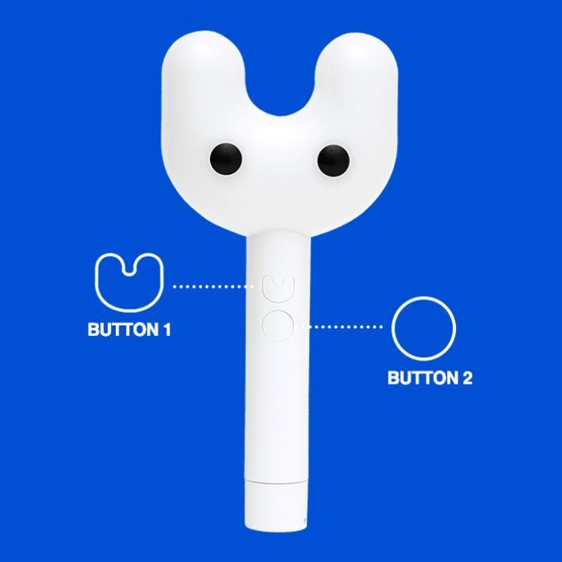 Newjeans Horseshoe Light Beef Fork Stick Bluetooth Central Control เกาหลี Daigou น่ารัก