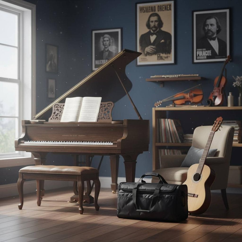 เบาะ Cajon กระเป๋าหนา Cajon Drum Case แบบพกพาสําหรับเดินทาง, Gigs, Rehearsal