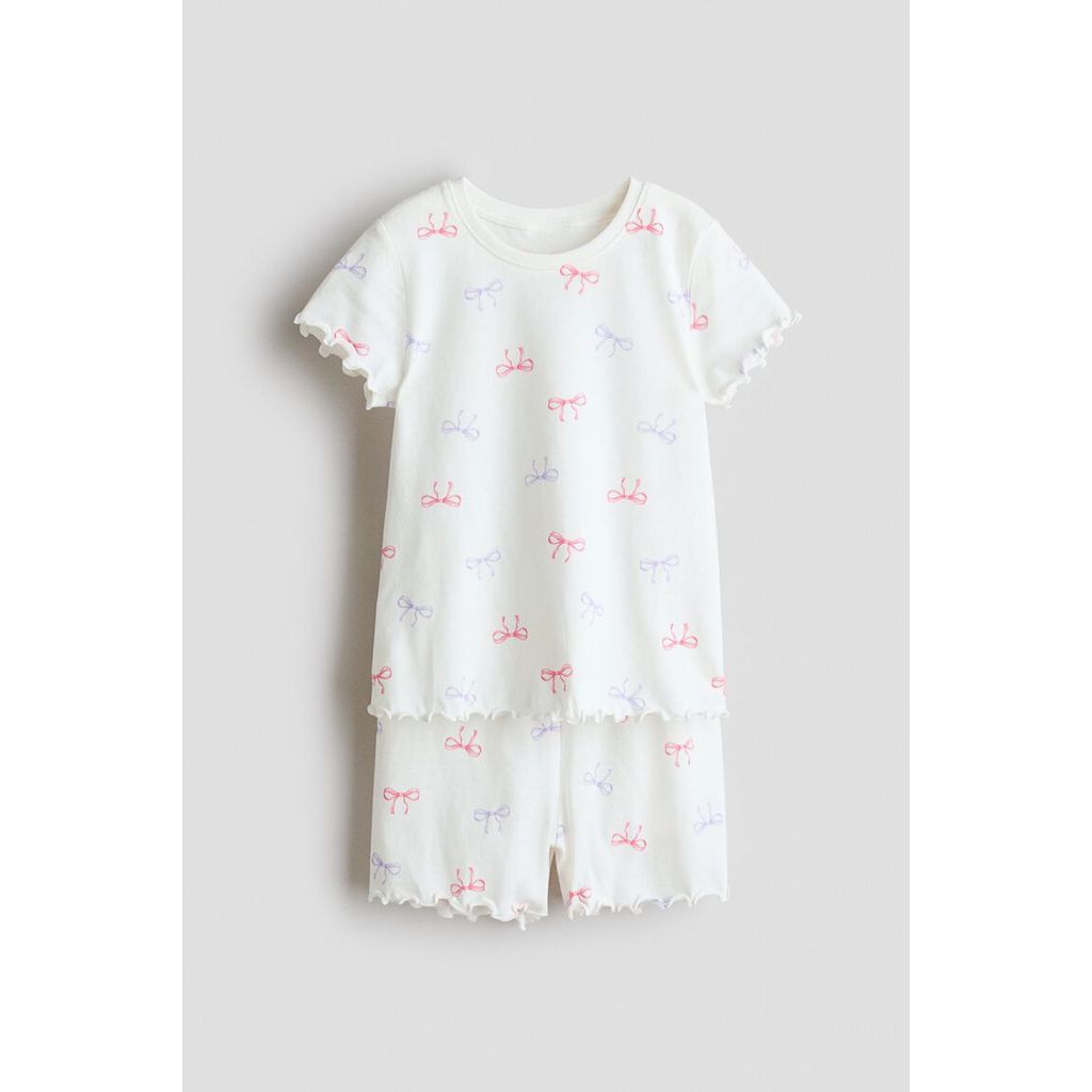 H&M(เอชแอนด์เอ็ม) ชุดนอนผ้าคอตตอน เด็กผู้หญิง 1129260_17