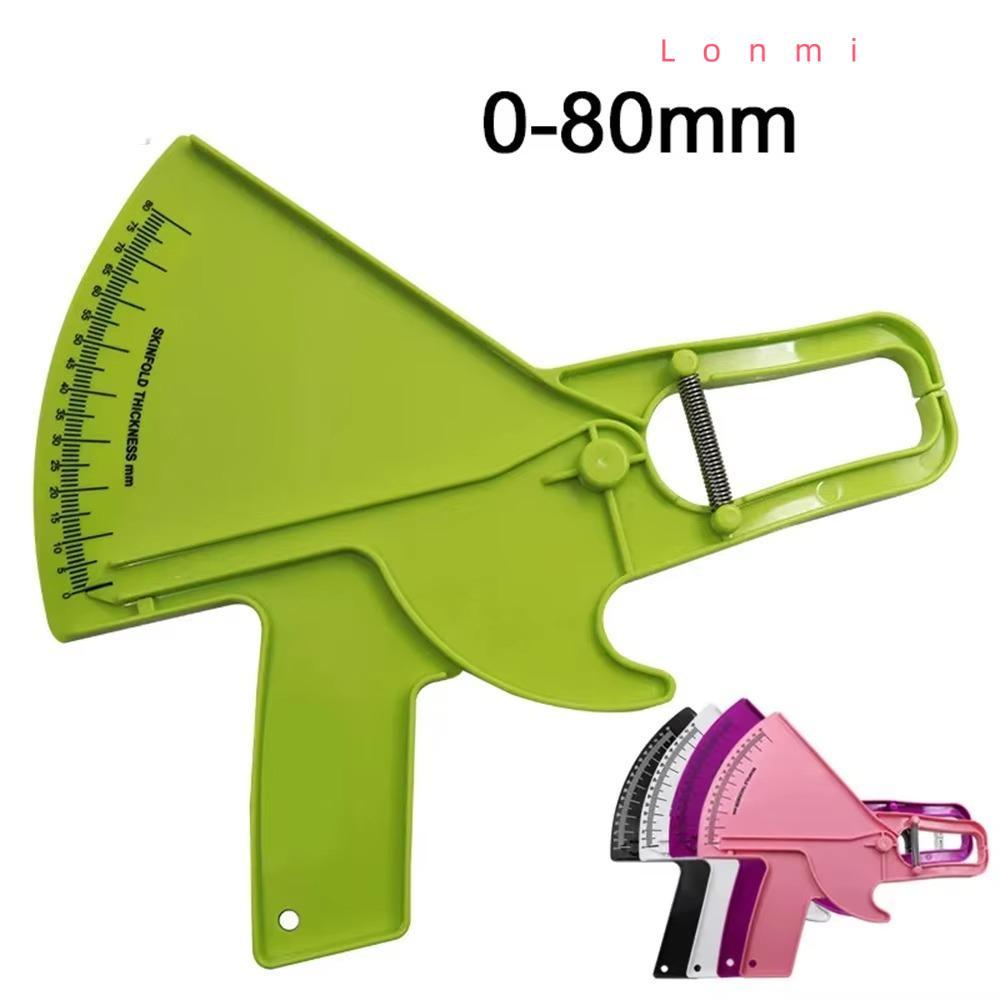 LONMI Sebum Caliper Clamp, ความแม่นยําสูง Professional Body Fat วัดเครื่องทดสอบเครื่องวิเคราะห์, 0-8