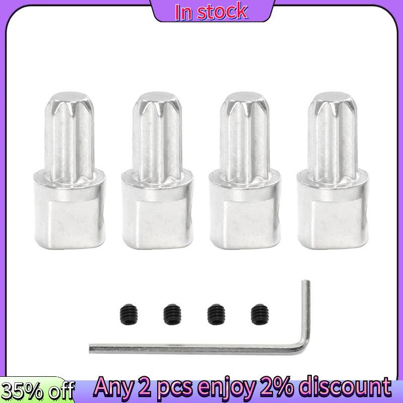 In stock-1 ชุดอลูมิเนียมอัลลอยด์อะไหล่อัพเกรดหัวเพลาด้านหลังสําหรับ Slash 4WD/Rustler4WD/X0-1 RC รถอ