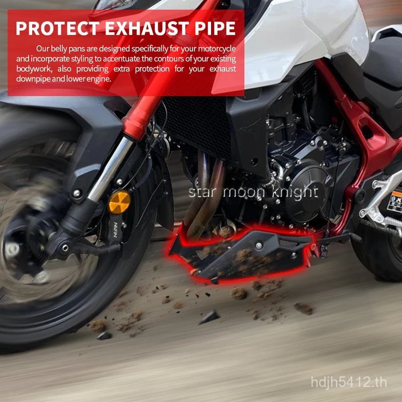 สําหรับ Honda CB750 Hornet CB 750 2023- อุปกรณ์มอเตอร์ไซค์ Belly pan Bellypan เครื่องยนต์ล่างแชสซีสป