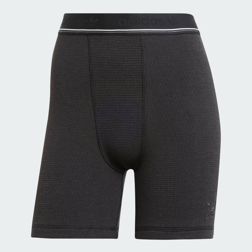 adidas Lifestyle Waffle Boxer Shorts Women Black IW5486