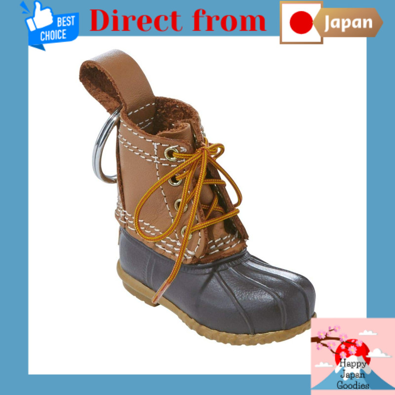 L.L.Bean/ ll bean/  Bean Boot Keychain (Mini) Key Charm for Bag or Keys Tan Camel [Direct from Japan