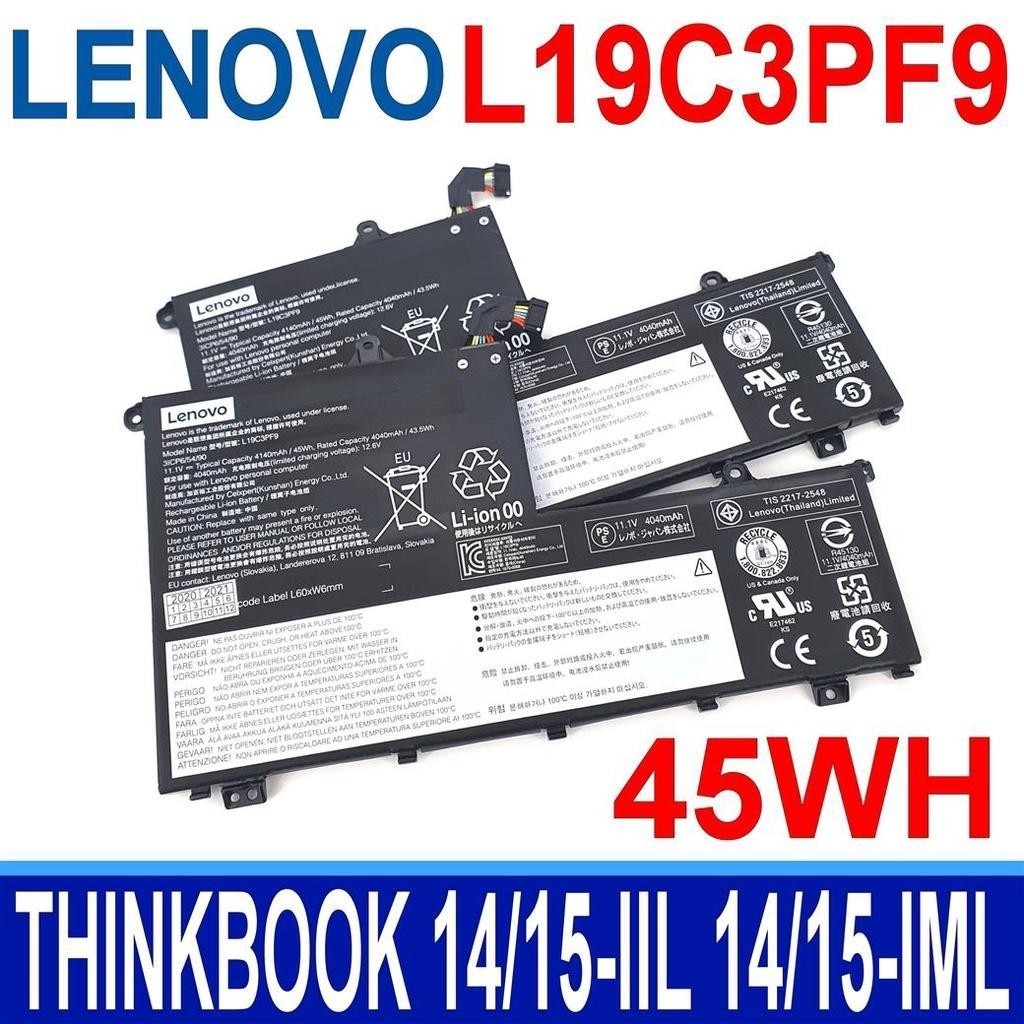 แบตเตอรี่แล็ปท็อป LENOVO THINKBOOK L19C3PF9 15-IML 15IML 14-IML 14IIL 20RW