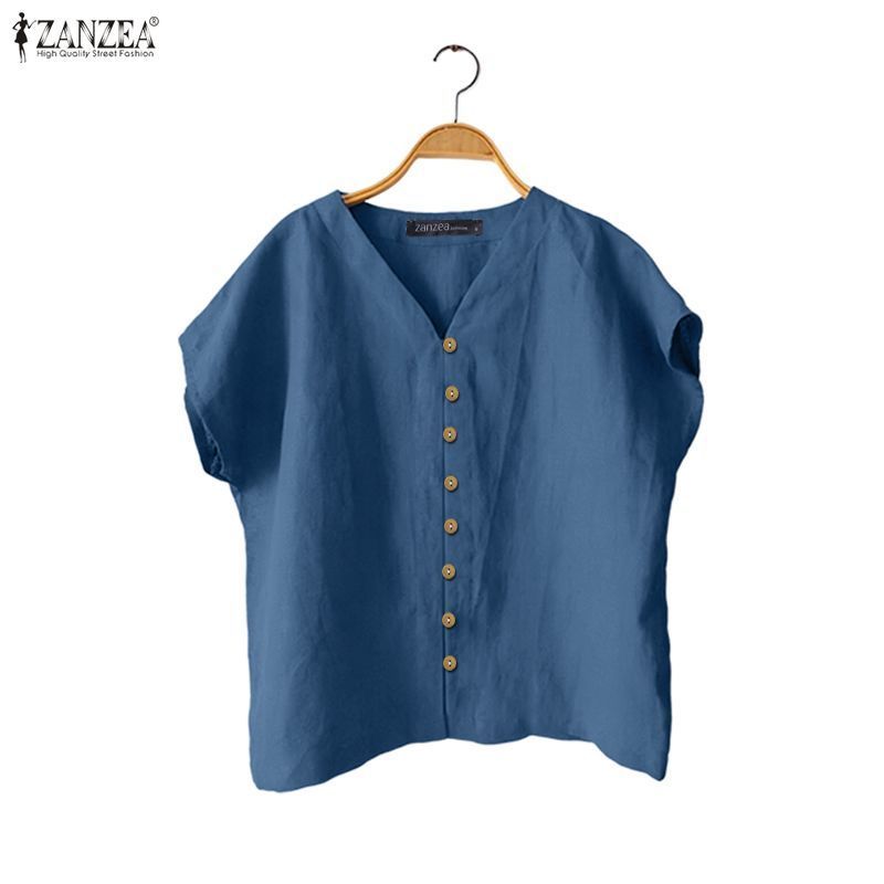 เสื้อผู้หญิงสไตล์เกาหลี คอวีแขนกุด ใส่สบาย เหมาะสำหรับใส่วันสบายๆ